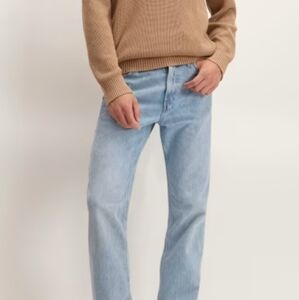 Everlane The Authentic Straigh Jean in Sun Faded Blue (31/30)
